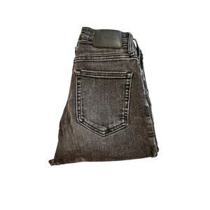 Everlane The Authentic Stretch Slim Bootcut Jean Black Denim Size 24